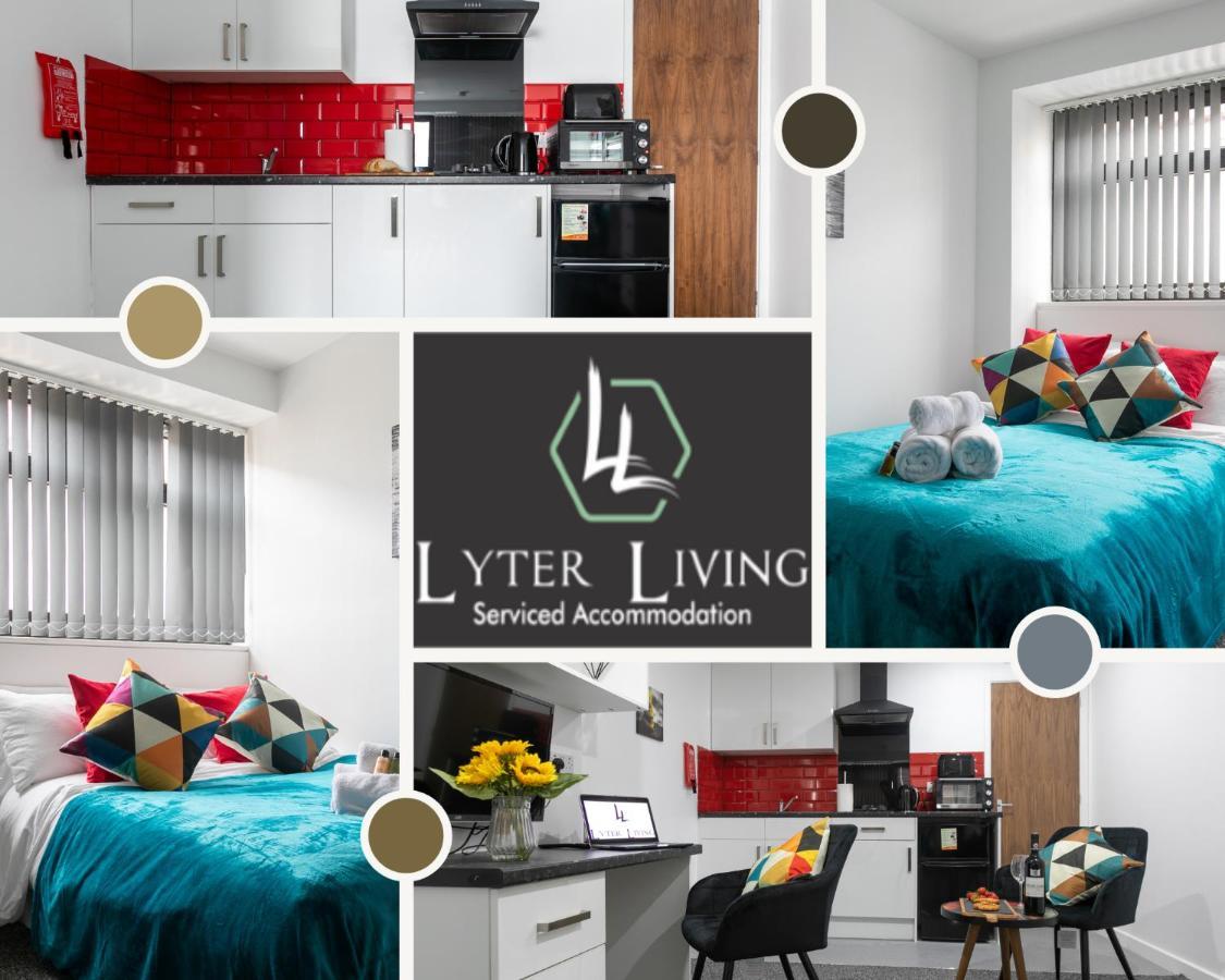 Studio Apartments By Lyter Living Desks & Wifi - Monthly Stays Available Leicester Exteriör bild